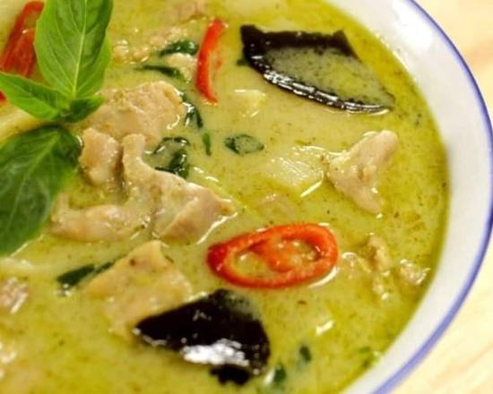 Order Green Curry food online from Bangkok Kitchen store, Latham on bringmethat.com