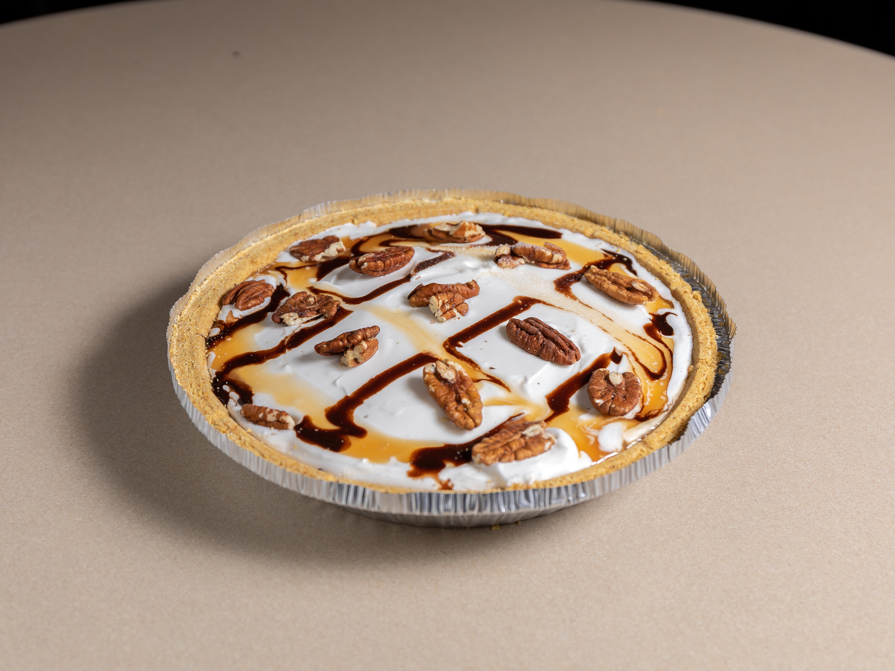 Order Classic Turtle Sunday Pie food online from Yofresh Yogurt Cafe store, Oak Creek on bringmethat.com