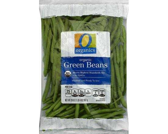 Order O Organics · Green Beans (20 oz) food online from Vons store, Fillmore on bringmethat.com