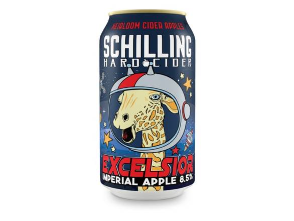Order Schilling Excelsior Imperial Apple - 6x 12.7oz Cans food online from Prince Liquor store, Torrance on bringmethat.com