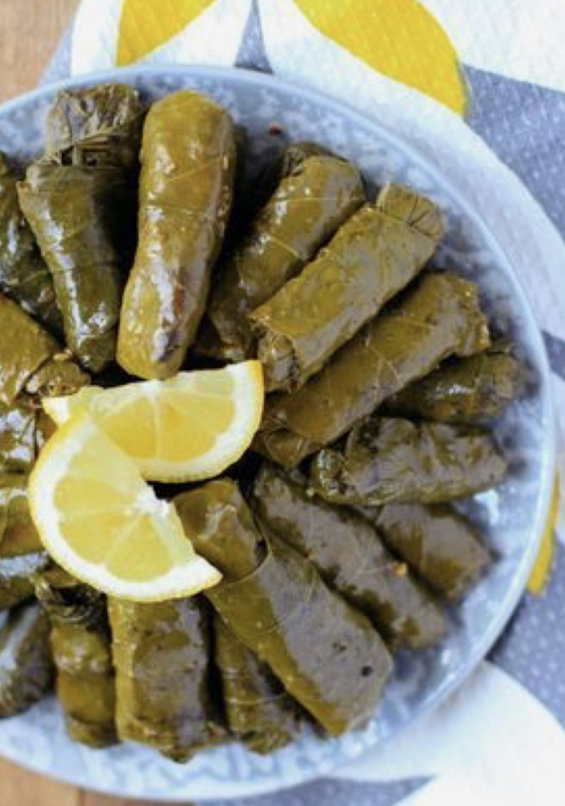 Order 5 Piece Grape Leaves food online from District North store, Columbus on bringmethat.com