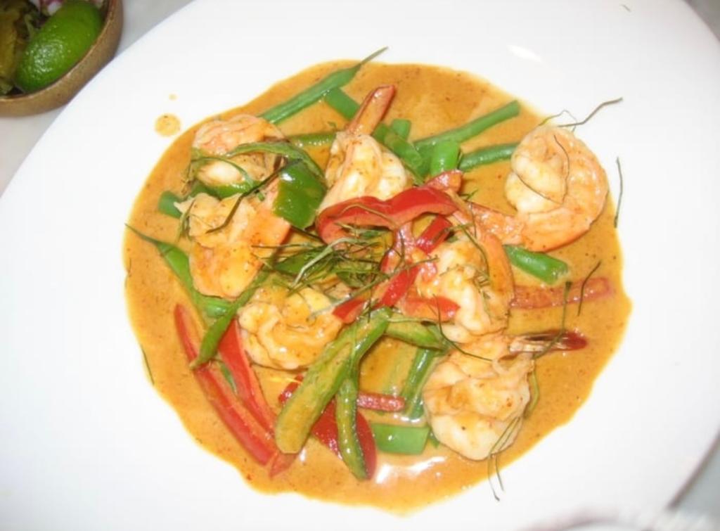 Order 63. Panang Curry food online from Thai V Express store, New York on bringmethat.com