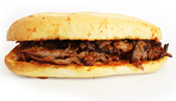 Order BBQ Beef Boat Sandwich food online from Sir Pizza - Richmond Rd. store, Lexington on bringmethat.com