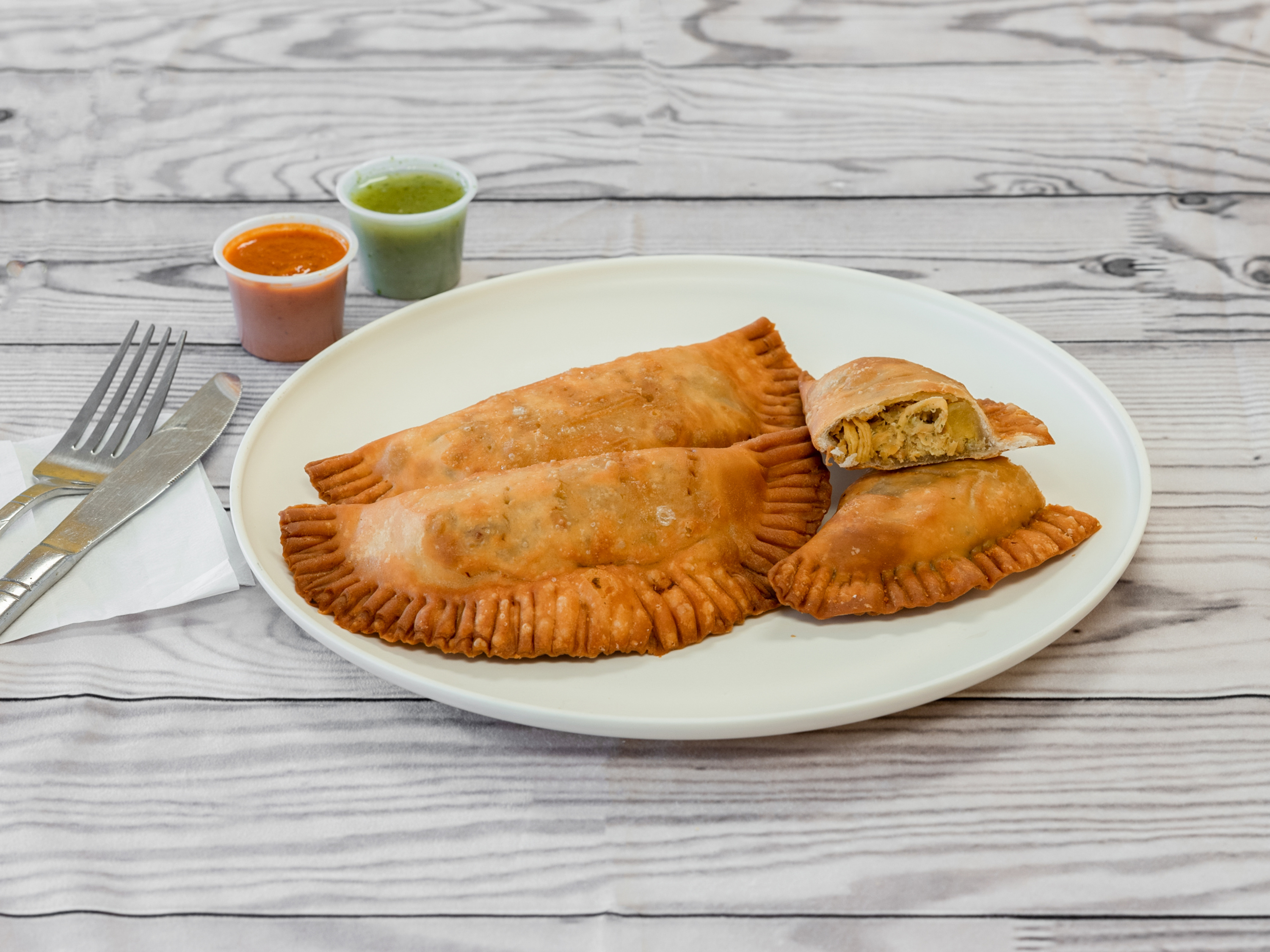Order Res Empanada food online from Chicken Holiday store, Jackson Township on bringmethat.com