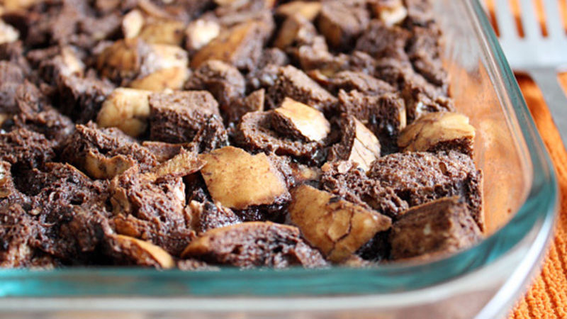 Order Chocolate Bread Pudding food online from The Velvet Note store, Alpharetta on bringmethat.com