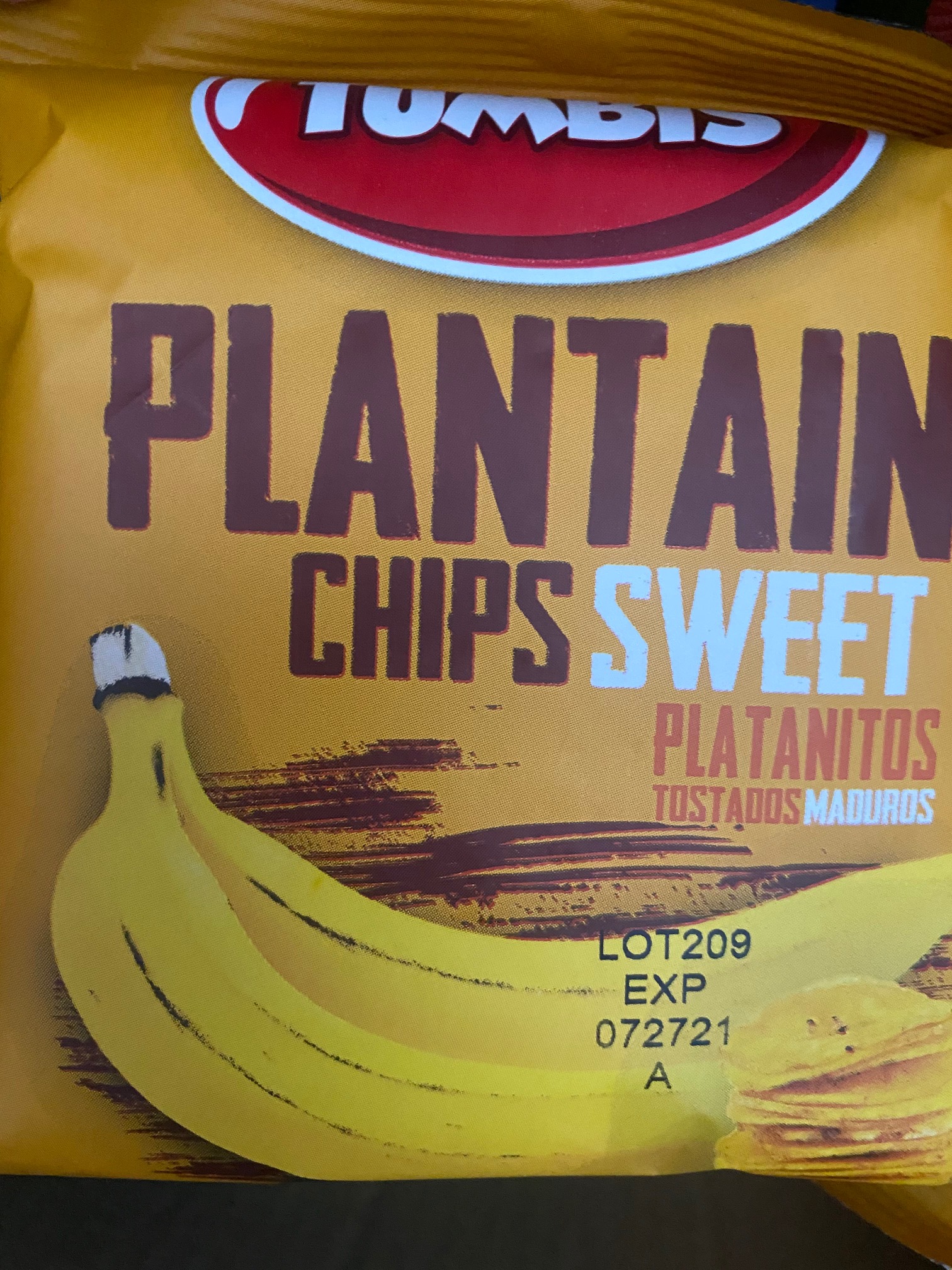 Order Bag of Plantain Chips: Sweet  food online from The Mexi-Boys store, Rahway on bringmethat.com
