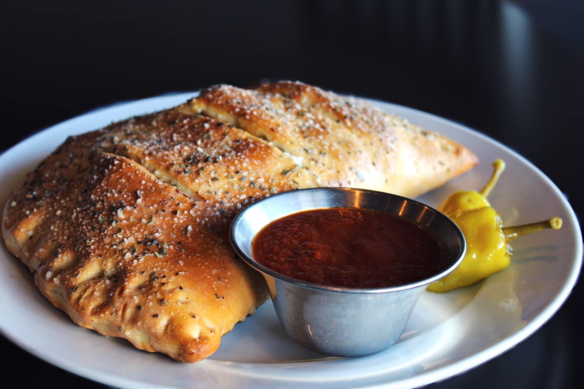 Order Beef Calzone food online from Salamone North store, Rockford on bringmethat.com