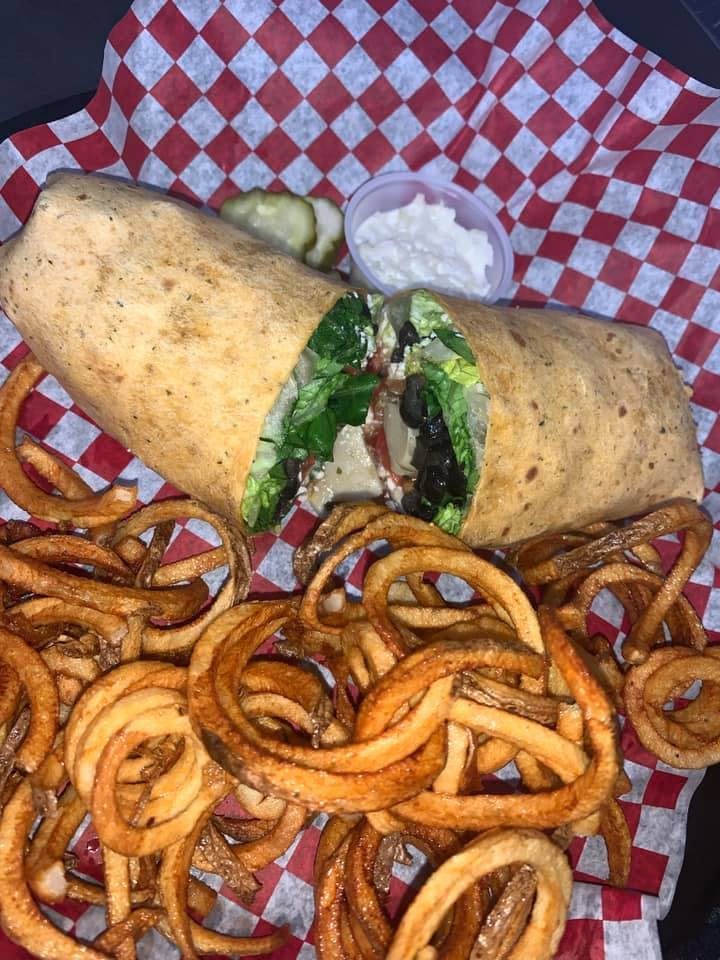 Order Veggie Wrap - Wrap food online from Pizza Parlor store, Iron River on bringmethat.com