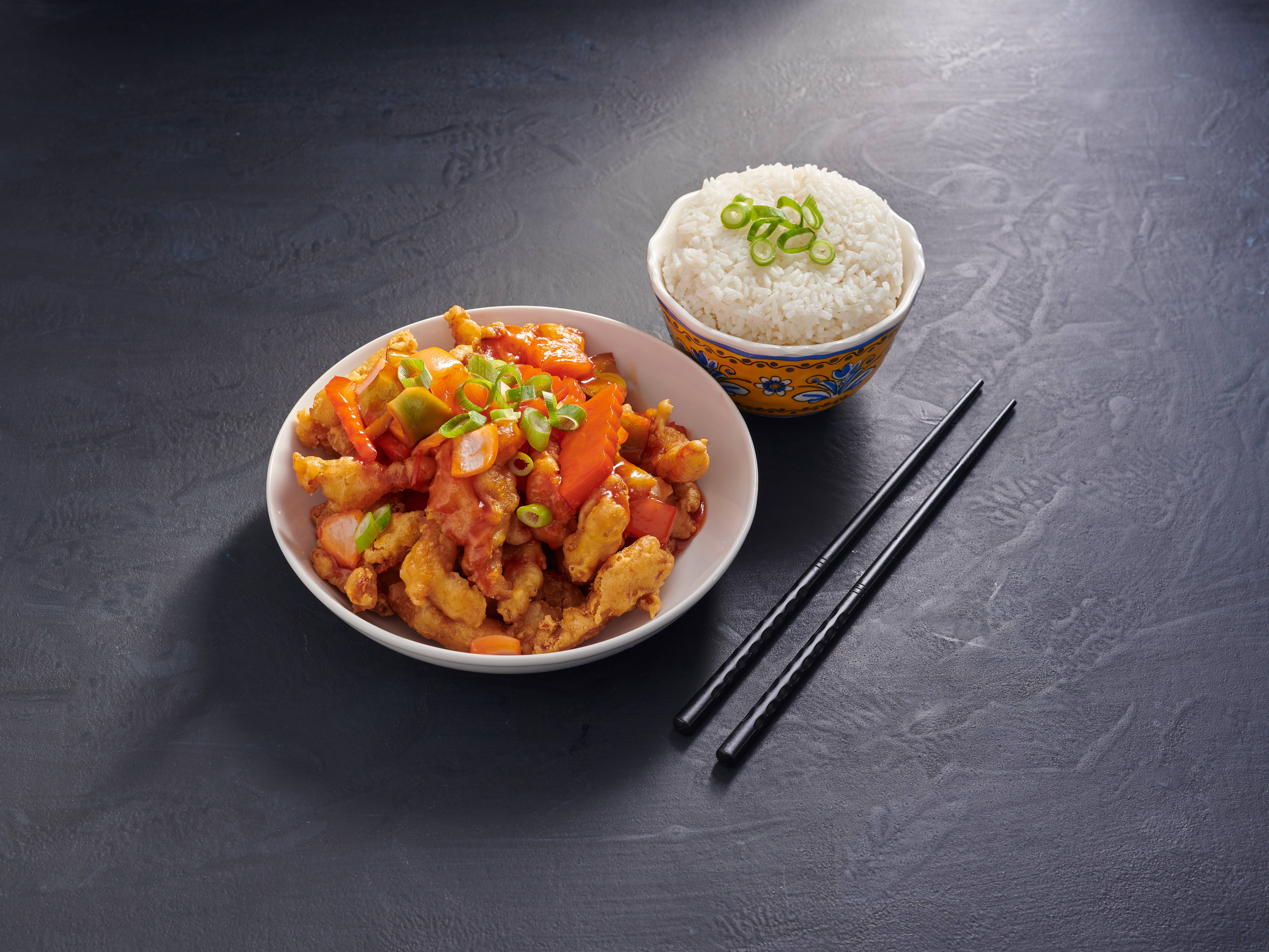 Order Sweet and Sour Chicken food online from Szechuan Kitchen store, Lake Oswego on bringmethat.com