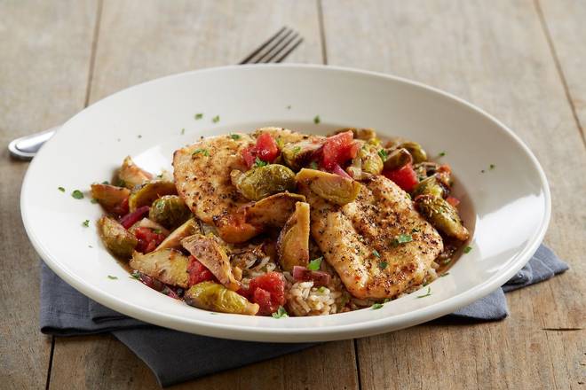 Order Enlightened Lemon Thyme Chicken food online from Bj Restaurant & Brewhouse store, Albuquerque on bringmethat.com
