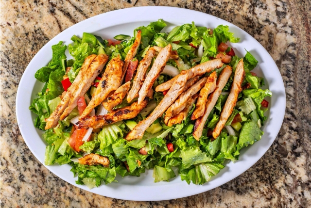 Order Chicken Salad food online from Mr. Kabob Mediterranean Grill store, Temecula on bringmethat.com