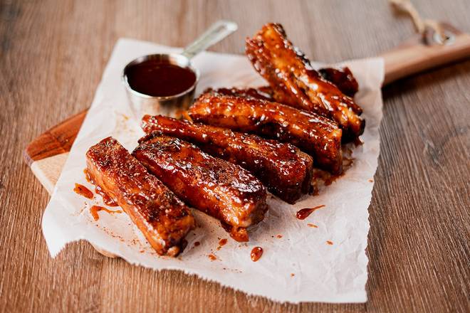 Order Sticky Ribs food online from Logan Roadhouse store, Charleston on bringmethat.com