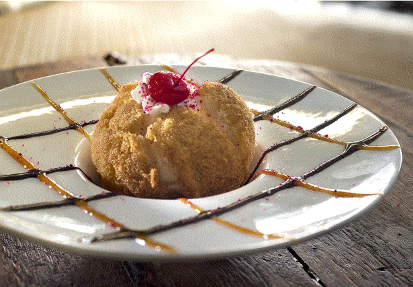 Order Fried Ice Cream food online from Yummy thai store, New York on bringmethat.com