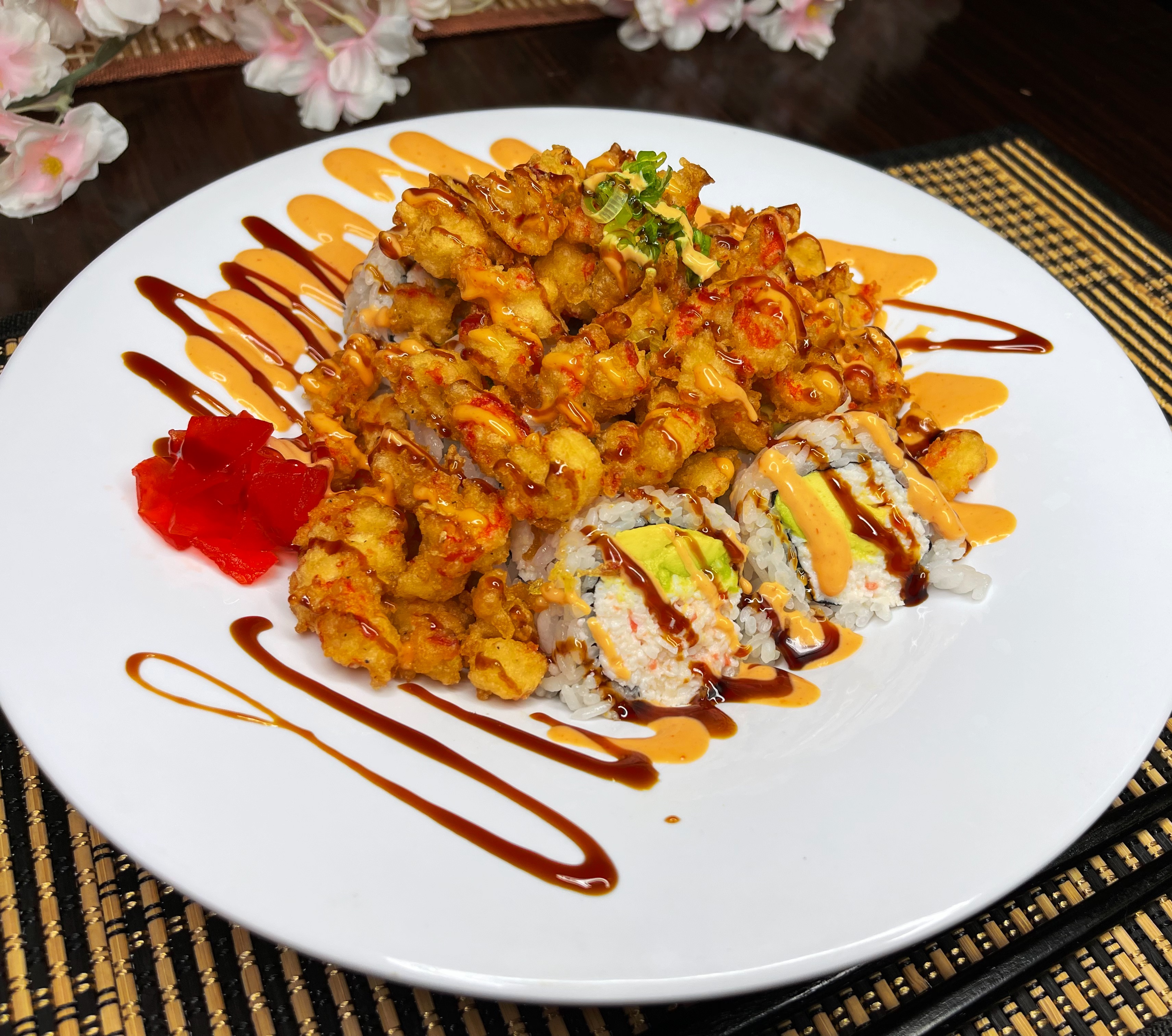 Order T6. Popcorn Lobster Roll food online from Sushien store, Carson on bringmethat.com