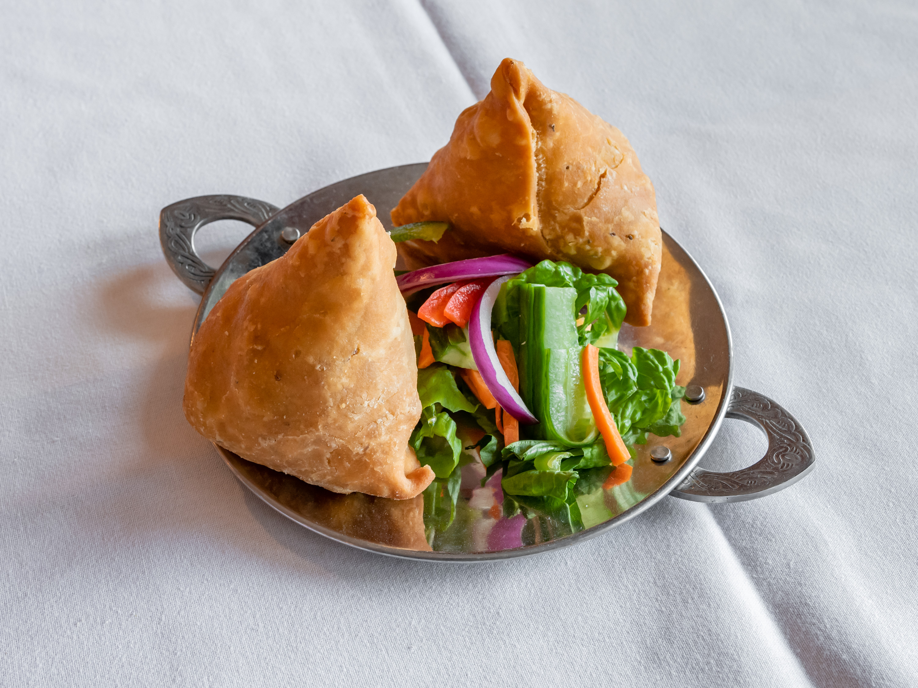 Order Vegetable Samosa food online from Himalayan Curry House store, Nashua on bringmethat.com