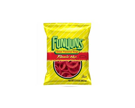 Order Funyuns Flamin' Hot 2.12oz food online from Extra Mile 2045 store, Antioch on bringmethat.com