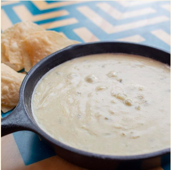 Order Queso Blanco Fundido (Vegetarian / Gluten-Free) food online from BelAir Cantina - Madison store, Madison on bringmethat.com