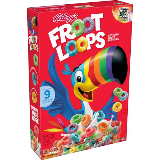 Order Froot Loops Breakfast Cereal, 10.1 OZ food online from Cvs store, LOS ANGELES on bringmethat.com