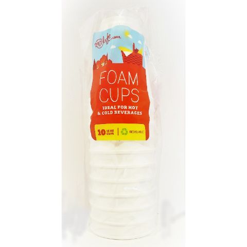 Order 24/7 Life Foam Cups 10ct food online from 7-Eleven store, Chandler on bringmethat.com