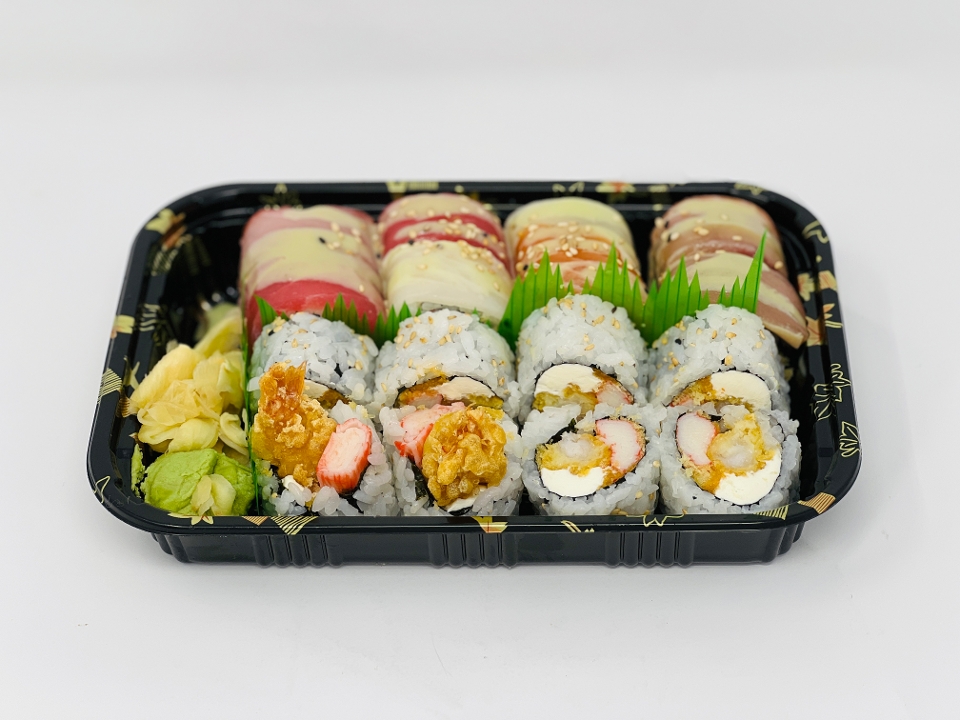 Order Last Deluxe Combo food online from Kanji Sushi Hibachi store, Goose Creek on bringmethat.com