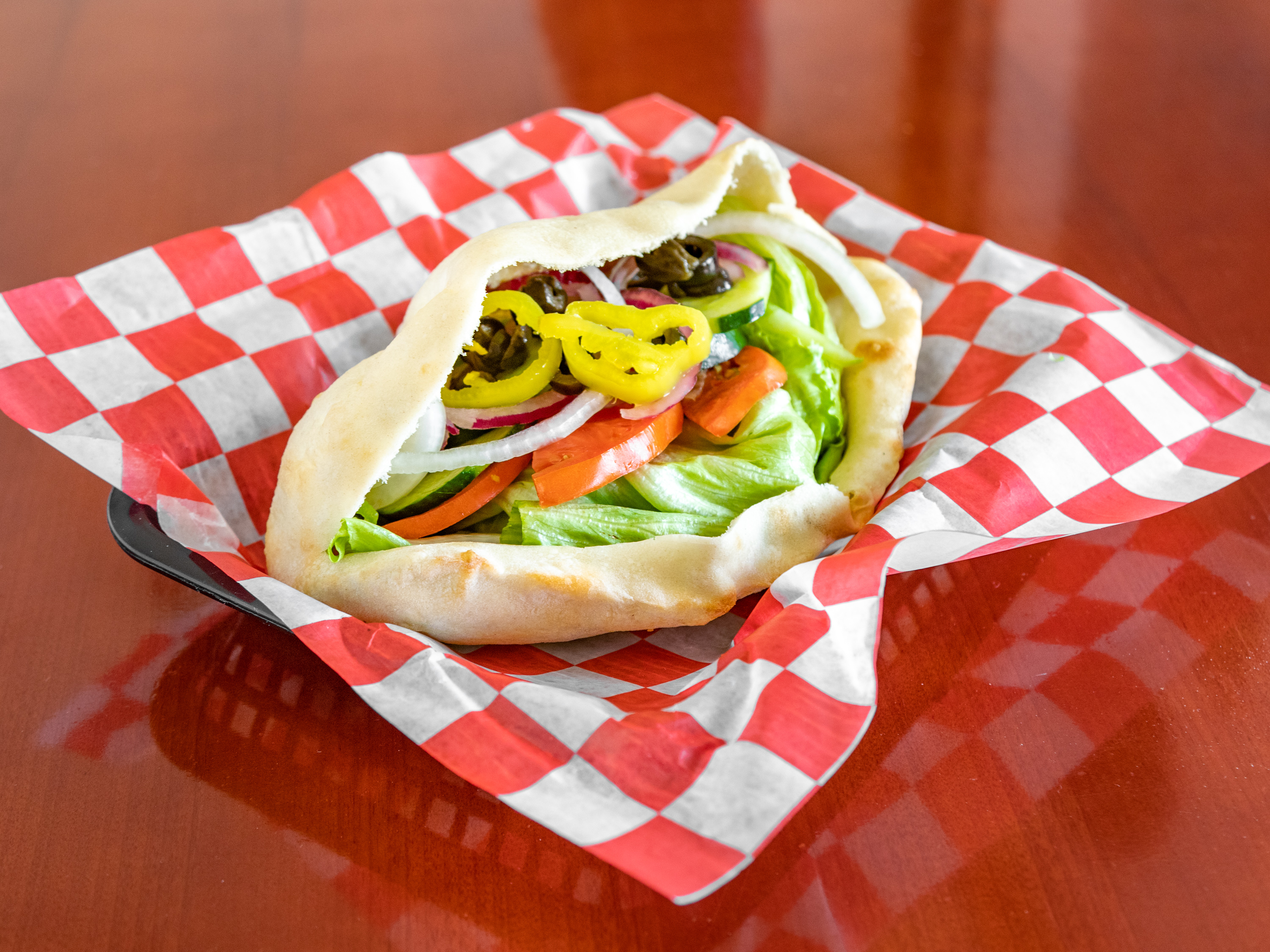 Order Gyro with Fries food online from Millie's Kitchen store, Westfield on bringmethat.com