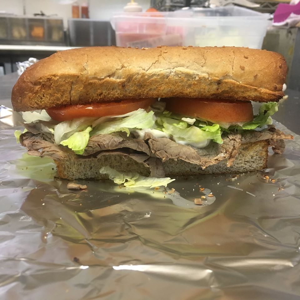 Order Roast Beef Sandwich food online from Sub Shop store, Columbia on bringmethat.com
