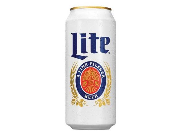 Order Miller Lite Lager Beer - 12x 16oz Cans food online from Jacob's Liquor store, Sachse on bringmethat.com