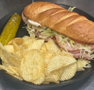 Order Ham Hoagie  food online from Partners Ii Pizza store, Peachtree City on bringmethat.com