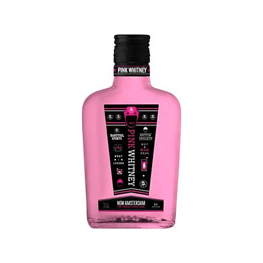 Order New Amsterdam Pink Whitney Vodka (200 ML) 133399 food online from Bevmo! store, San Diego on bringmethat.com