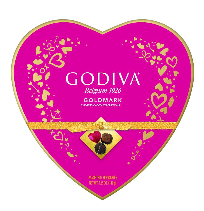 Order Godiva Goldmark Heart Chocolate Candy, Assorted - 14 ct food online from Rite Aid store, MILLER PLACE on bringmethat.com