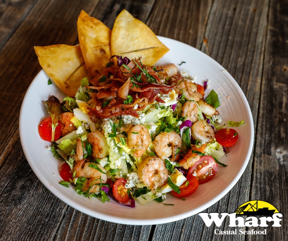 Order Chopped Shrimp Boat Salad food online from Wharf Casual Seafood on Atlanta Hwy. store, Montgomery on bringmethat.com
