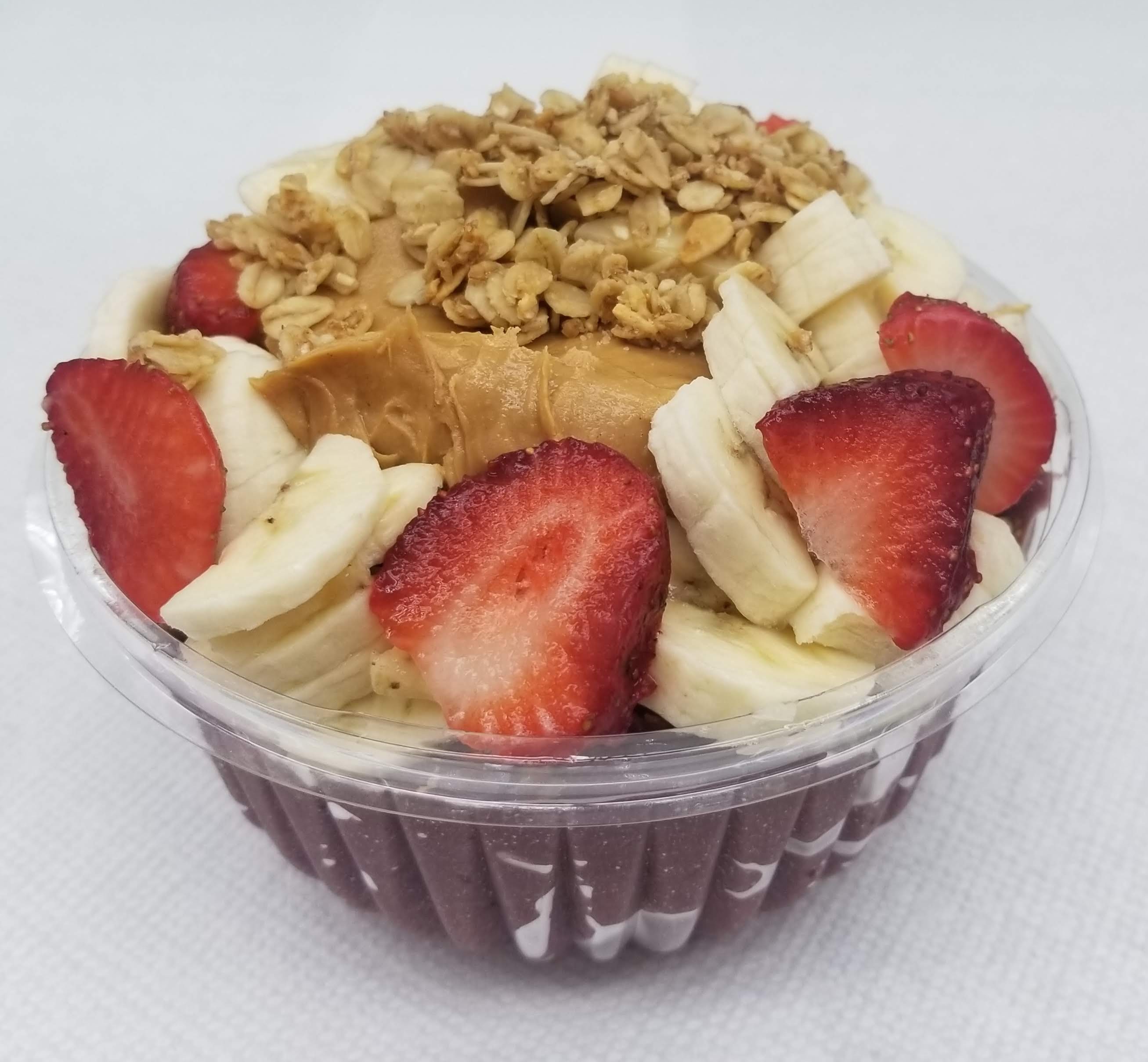 Order Peanut Butter Acai Protein Bowl food online from Juice Bar Plus store, New York on bringmethat.com