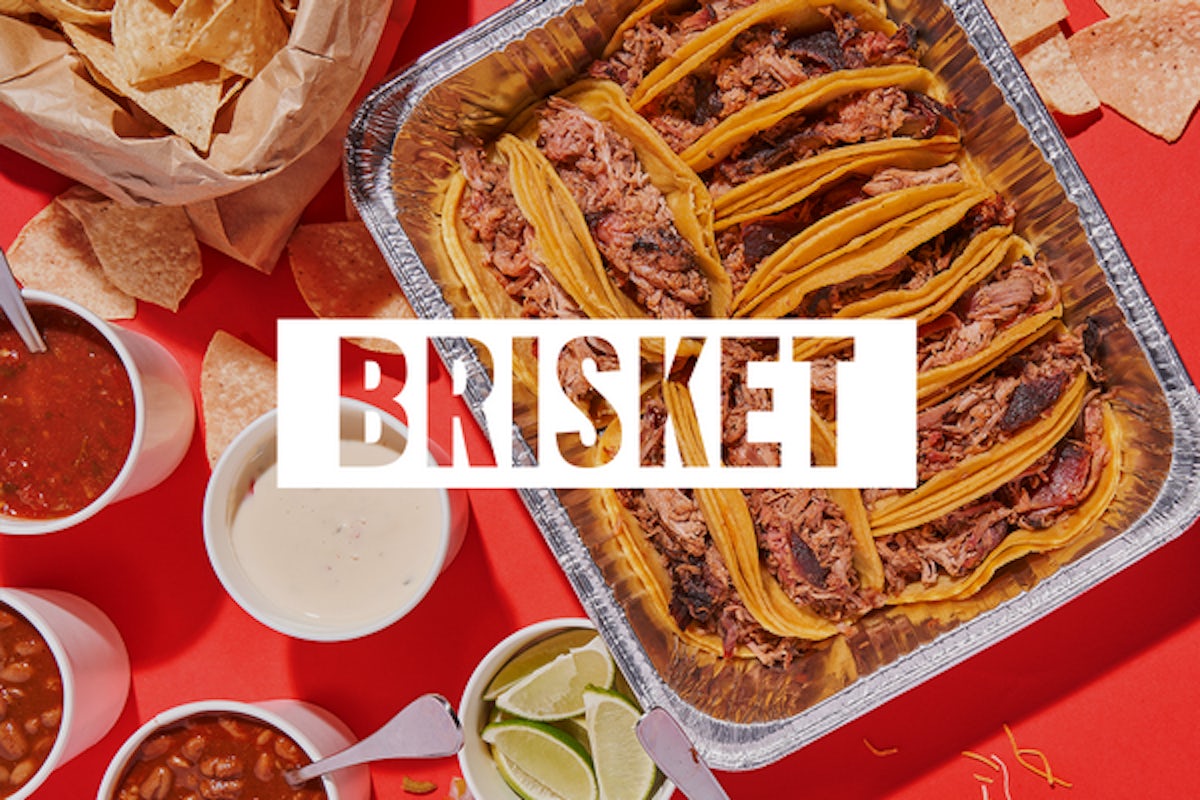Order Brisket Taco Pack food online from Rib Crib store, Amarillo on bringmethat.com