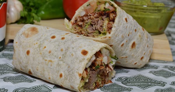 Order Carnitas Burrito food online from Federico's Mexican Food store, Phoenix on bringmethat.com