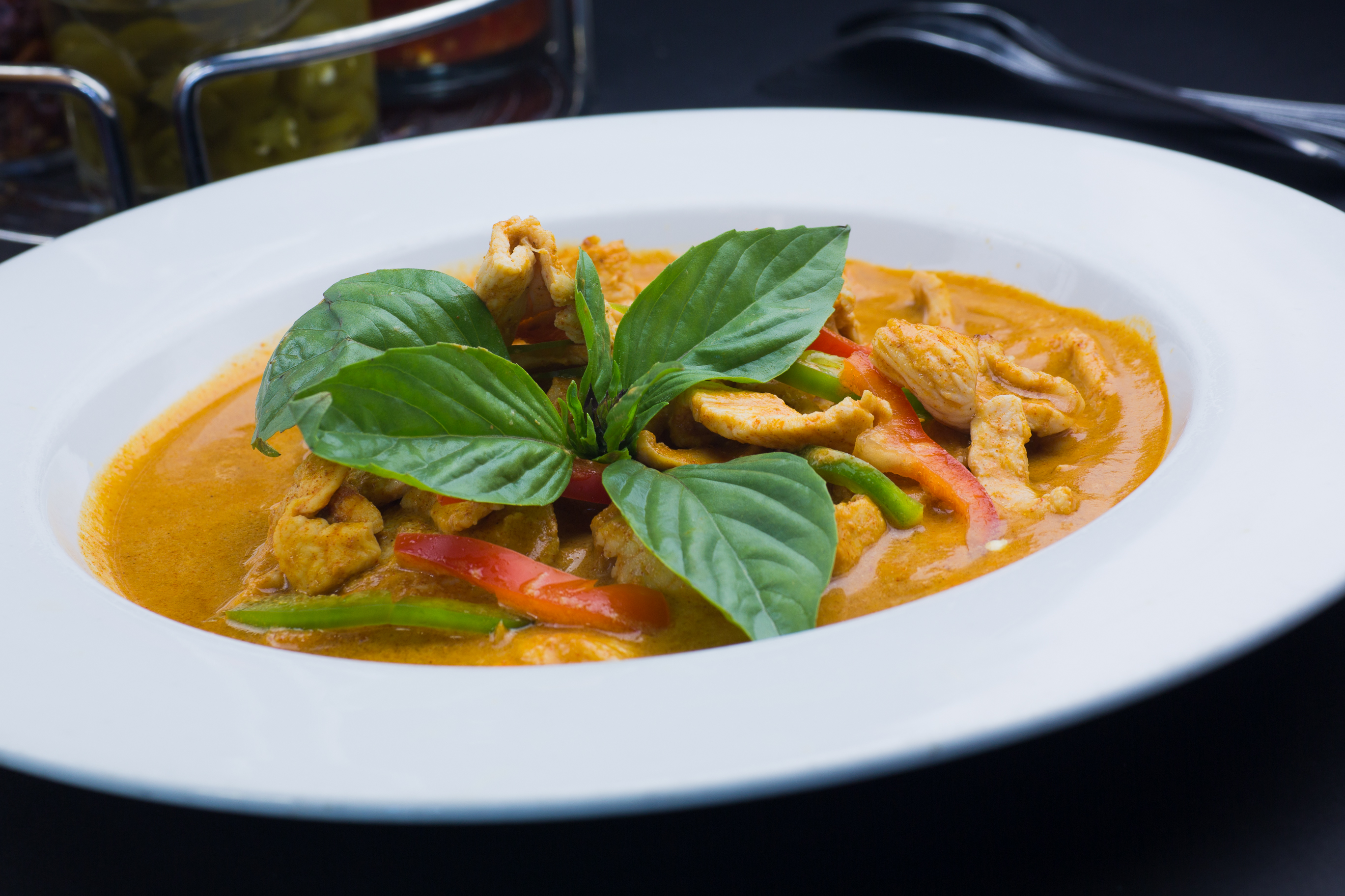 Order 67. Panang Curry food online from Thai Dishes store, Santa Monica on bringmethat.com