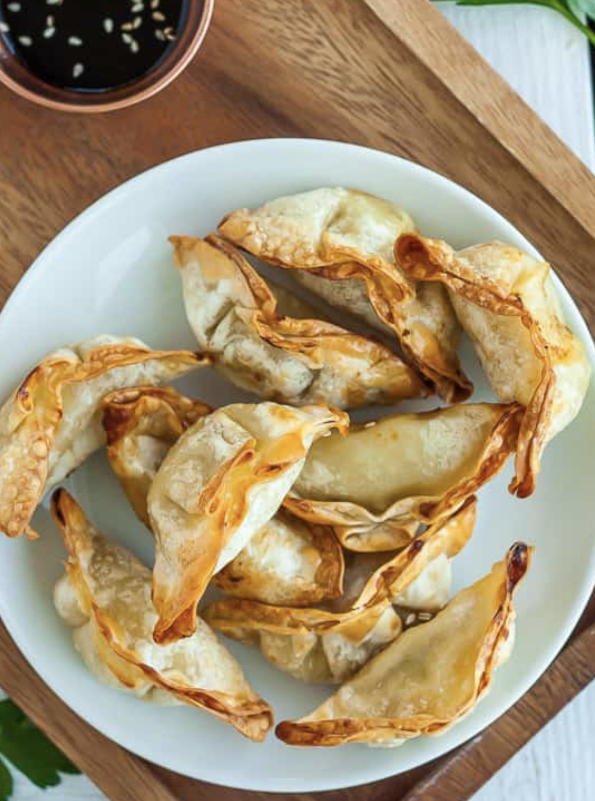 Order 8. Pot Stickers food online from Dragon Chinese Mongolian Bbq store, Compton on bringmethat.com
