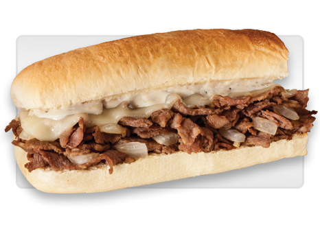 Order Regular Philliy Cheese Steak with Provolone Sub food online from Blimpie Food Court store, Hackensack on bringmethat.com