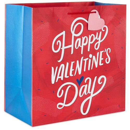 Order Inspirations from Hallmark Valentine's Day Gift Bag (Lettering on Red) - 1.0 ea food online from Walgreens store, Daly City on bringmethat.com