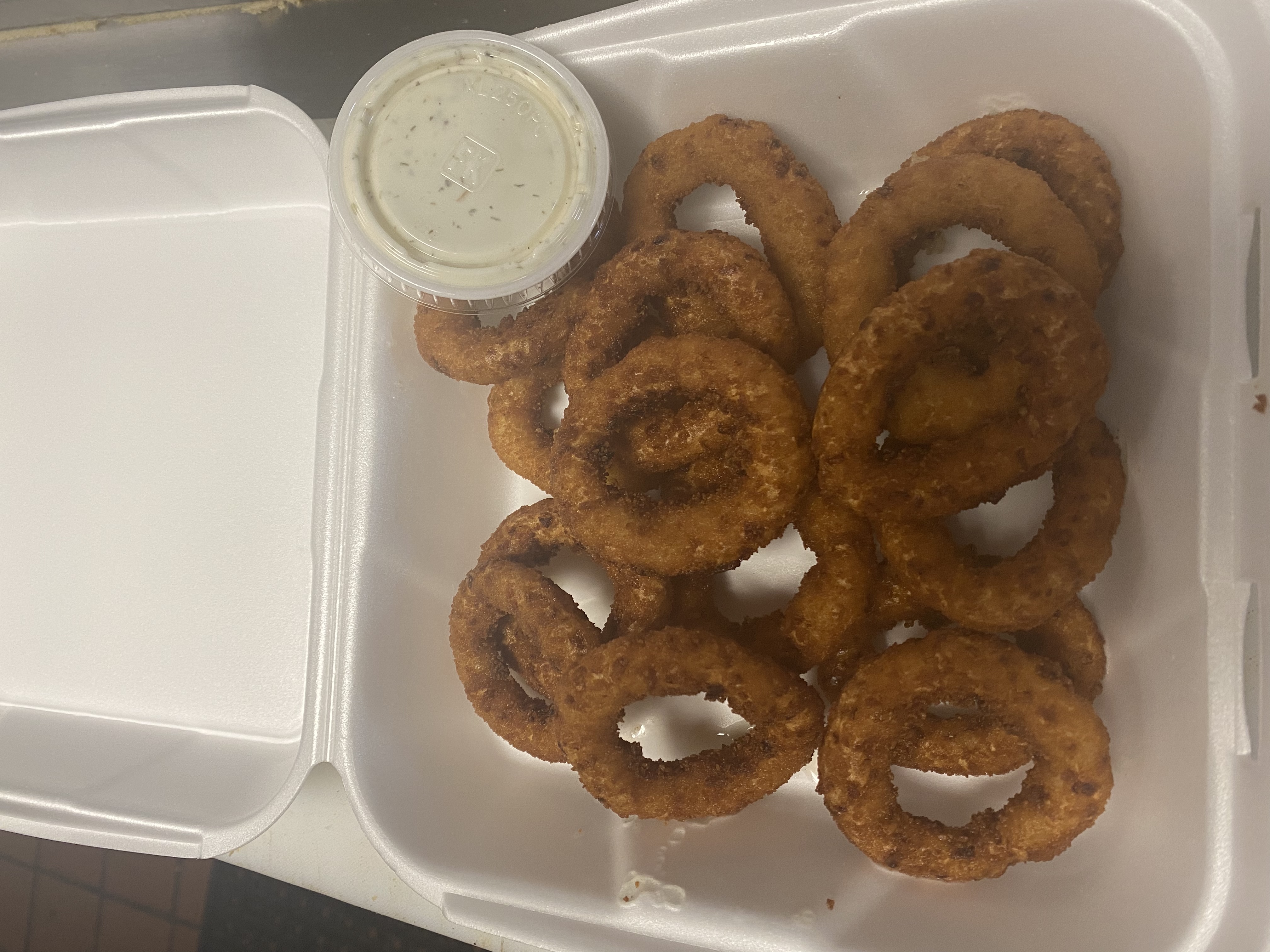 Order Onion Rings food online from Baja Giant Piza store, San Diego on bringmethat.com