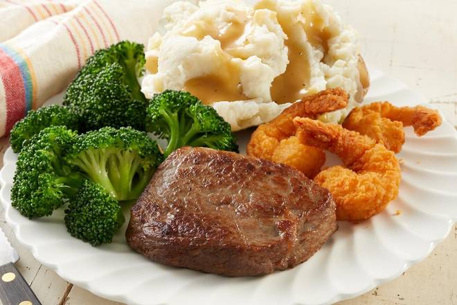 Order Sirloin & Shrimp food online from Bob Evans 585 store, Broadview Heights on bringmethat.com