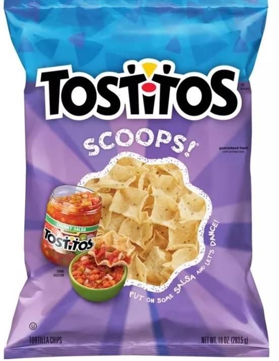Order Tostitos Scoops Tortilla Chips food online from Exxon Food Mart store, Port Huron on bringmethat.com