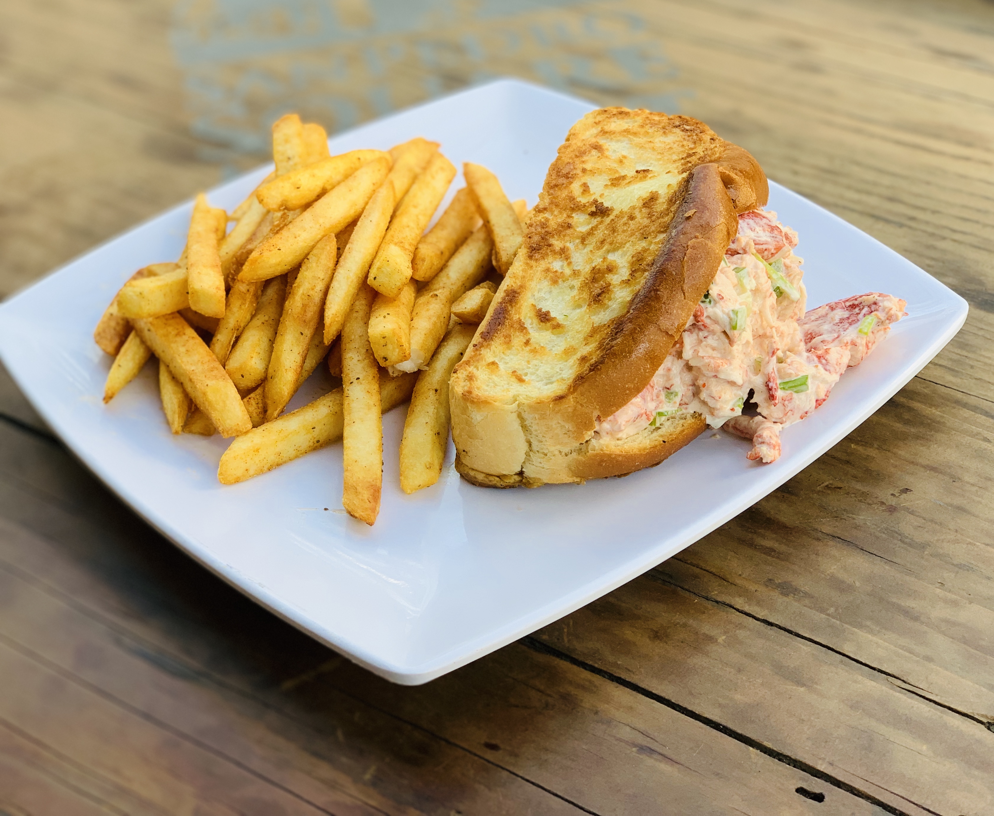 Order Lobster Roll food online from Anchors Fish & Chips And Seafood Grill store, San Jose on bringmethat.com