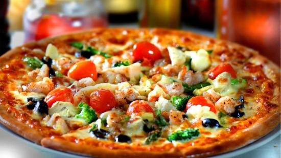 Order Toscana Vegetarian Pizza food online from Love Park Pizza & Chicken store, Philadelphia on bringmethat.com