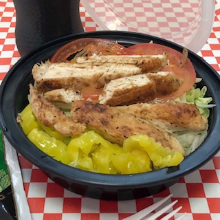 Order Grilled Chicken Salad food online from Big Tony's West Philly Cheesesteaks store, Dallas on bringmethat.com