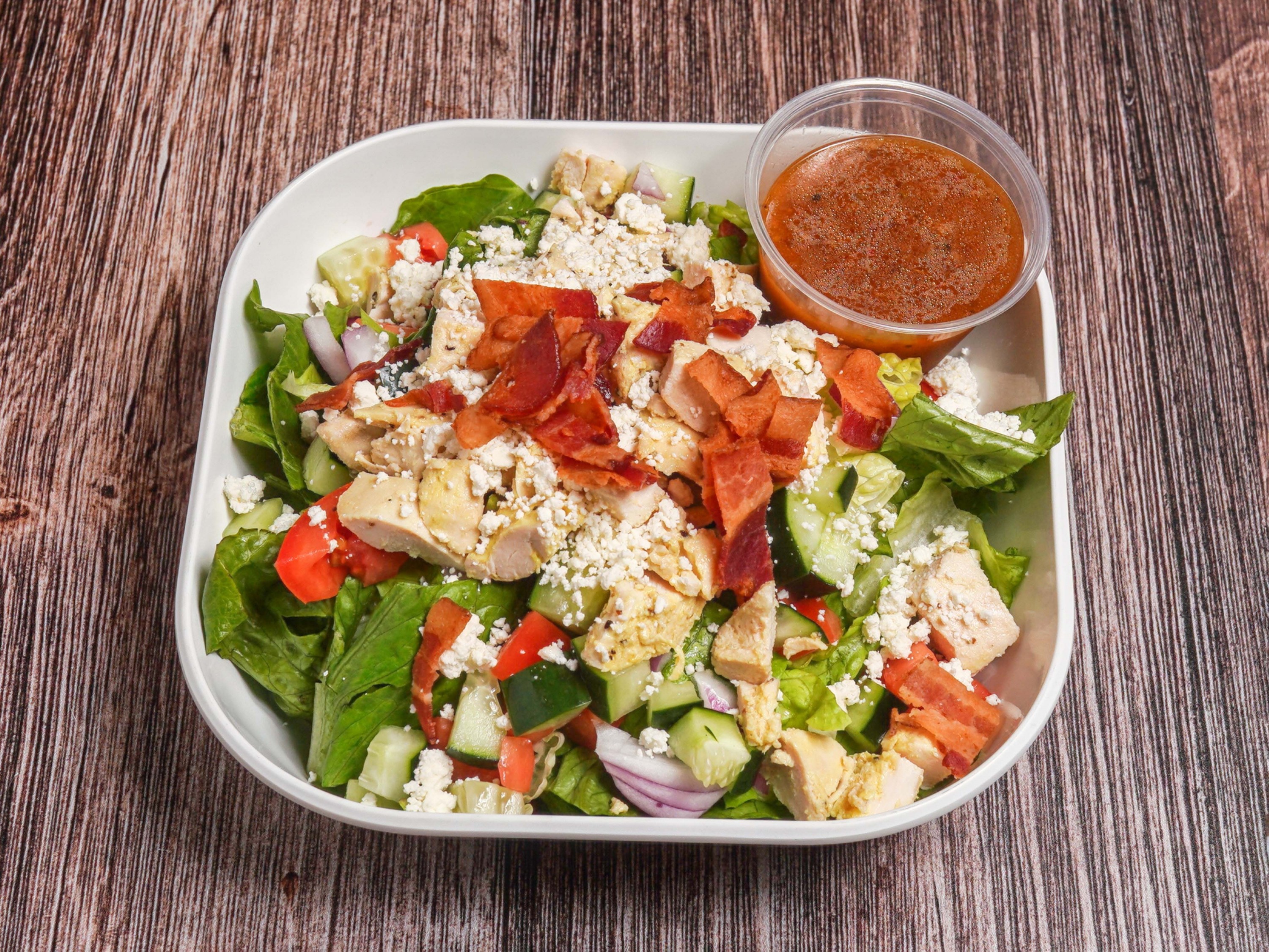 Order Chopped Salad food online from Halsted Street Deli store, Vernon Hills on bringmethat.com