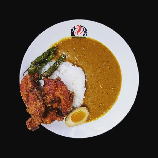 Order Fried Chicken Karaage Curry over Rice food online from Kai Ramen store, Alhambra on bringmethat.com