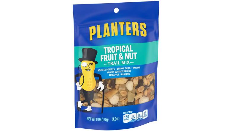 Order Planters Tropical Fruit & Nuts Trail Mix food online from Exxon Constant Friendship store, Abingdon on bringmethat.com