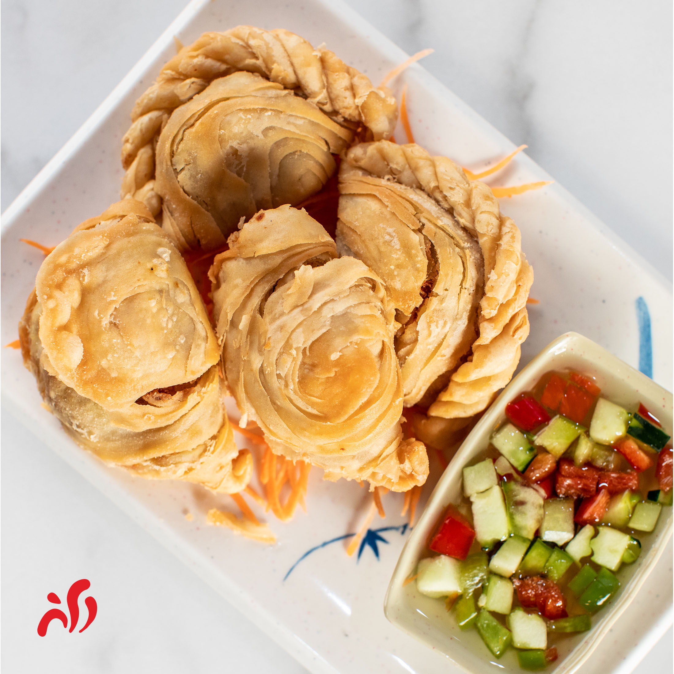 Order Curry Puff food online from Zato Thai Cuisine store, Dallas on bringmethat.com