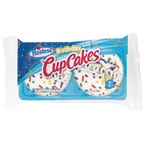 Order Hostess Cupcake Birthday 3.17oz 2 Count food online from 7-Eleven store, Millville on bringmethat.com