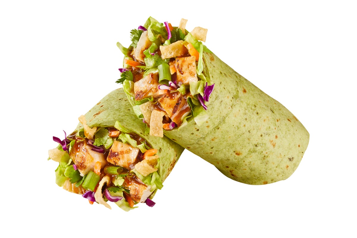 Order Asian Chicken Wrap food online from TOGO'S Sandwiches store, Santa Cruz on bringmethat.com